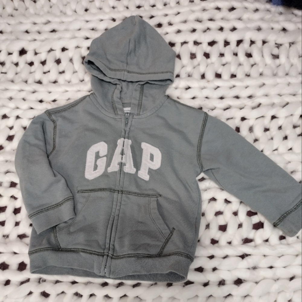 Baby Gap Hooded ZIP Sweatshirt (18m-24m)